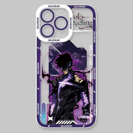 Case For Xiaomi Redmi Note 12 11 13 Pro Plus 4G 5G 12S 11S 10 10S 9 9S 8 13C 12C 10C Anime S-Solo Levelings Clear Silicone Cover