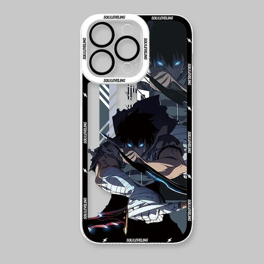 Case For Xiaomi Redmi Note 12 11 13 Pro Plus 4G 5G 12S 11S 10 10S 9 9S 8 13C 12C 10C Anime S-Solo Levelings Clear Silicone Cover