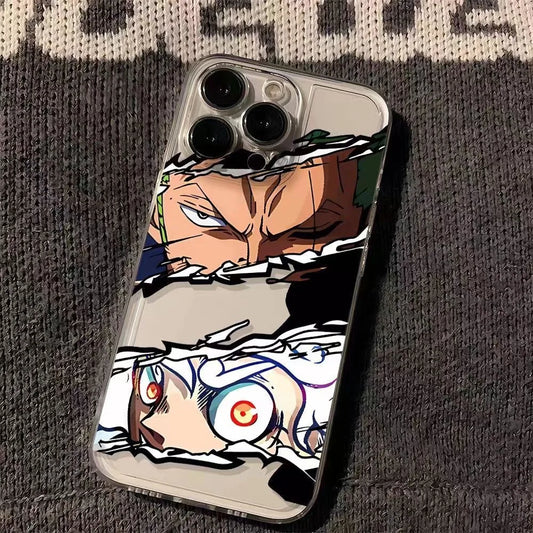 Japan Anime Phone Cases For iPhone 16 15 14 13 12 11 Pro Max XR 8 7 Plus 13 12 Mini Soft Transparent Cover