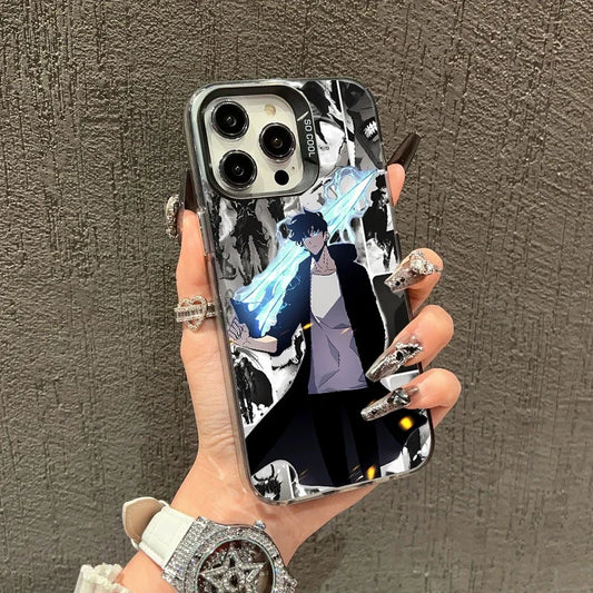 Anime Solo Leveling Case For Xiaomi Redmi Note 14 13 12 11 10 Pro Plus 14C 13C 12 9C A3 Korean Back Cover Hard Shockproof Cool I